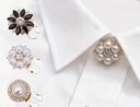 Sticky Bestie Button Covers Pearl Stone