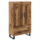  Høyskap med skuff Gamle tre 69,5 x 31 x 115 cm Konstruert tre