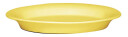 Kähler Ursula oval tallerken 18x13 cm gul