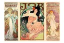 Fototapet Alphonse Mucha Women's 400x280 - Artgeist sp. z o. o.