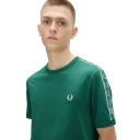 Fred Perry Herre Topper Grønn M,