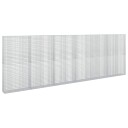 vidaXL Gabion med 3,5 mm wire og 5x2,5 cm nett 600x30x200 cm