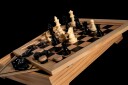 Alga 6-i-1 Familie Spill: Mølle, Dam, Backgammon, Yatzy, Sjakk, Domino