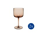 Villeroy & Boch Like vinglass 27 cl 2-pakning Clay