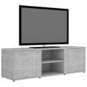 vidaXL TV-benk betonggrå 120x34x37 cm sponplate