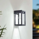 Lindby Enea Smart Solcelle Vegglampe w/Sensor Svart