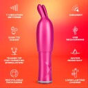 Klitorisvibrator Durex Tease & vibe 2in1