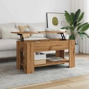  Salongbord artisan eik 101x49x52 cm konstruert tre 8721158442369