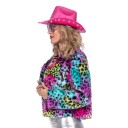 Pelsjakke Leopard Flerfarget - Large/X-Large