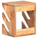 Veggmontert skateboardstativ 25x20x30 cm heltre akasie  