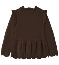 Fliink Coffee Bean Alilly Peplum Pullover 5 år/110