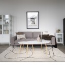 House Nordic Lido 3-pers, Sofa - Mørkeblå Velour 1665319-02-0 1665332-02-0