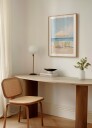 Serene Beach Day Plakat / 21x30