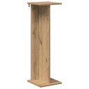 vidaXL Planteholder Artisan Eik 25 x 25,5 x 80,5 cm Konstruert tre