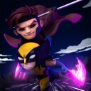 Iron Studios X-Men 97 Gambit And Wolverine Minico Figure