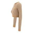 Elisabetta Franchi Dame Strikkevarer Gul L,