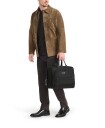 TUMI Alpha 4 Expandable Medium Briefcase Black