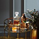 Barcraft Whiskysett Karaffel 900ml + 4 Whiskyglass