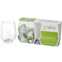Govino hvitvinsglass i plast 4-pakning