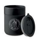 Keramisk Kopp Queram 330 ml Svart UiO
