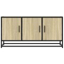  TV-benk sonoma eik 100x35x50 cm konstruert tre og metall 8721102838897