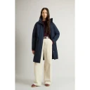Woolrich Dame Frakker Blå L,