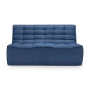 Ethnicraft N701 2 seters sofa Blue