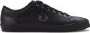 Fred Perry Baseline Leather - Black - 45