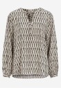 Freequent Jacquardvevd bluse