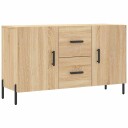  Skjenk sonoma eik 100x36x60 cm konstruert tre 8720845424602