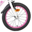 Volare Lily 16" Barnesykkel med Avtakbare Støttehjul Hvit/Rosa/Lilla