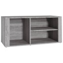 vidaXL Skoskap gr? sonoma 100x35x45 cm konstruert tre