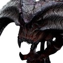 Polystone  The Lord of the Rings Trilogy  Skull of a Balrog Miniature Polystone Statue