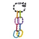 playgro Beißring rattle chain Zebra 9 stk.