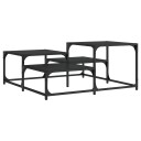  Salongbord svart 87,5x87,5x40 cm konstruert tre 8721012195240