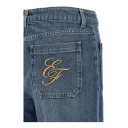 Elisabetta Franchi Dame Jeans Blå W27,