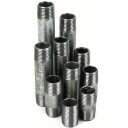 Galvanisert nippelrør 1/2" - 10 stk. assortert