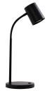 Lindby Radka bordlampe svart fleksibel arm