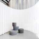 Normann Copenhagen Silo Pouf Small Puff Navy Blue