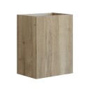 Dansani Inzo Urban Glatt Servantskap Slim 1 Dør B50xh64xd35cm Hvit Matt / Venstre Hengslet