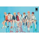 BTS Plakat Blue - 91,5 x 61 cm