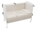 BimbiCasual Sengekant Og Putetrekk White/Linen