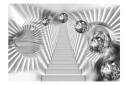 Fototapet Silver Stairs 200x140 - Artgeist sp. z o. o.