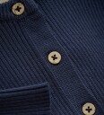 Blå Cardigan   Strikk   Indigo Blue   Blå   2 år 92   Cardigan   Blå
