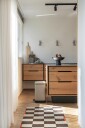 Mette Ditmer Square Plastmatte 77x240 cm Brun