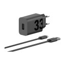 Motorola TurboPower 33 W vegglader Svart