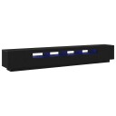  TV skap 3 pcs Svart 260 x 35 x 40 cm Konstruert tre