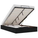  Ottoman sengeramme uten madrass svart Double stoff 8721158457080