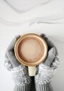 Cozy Mittens and Hot Chocolate Plakat Plakat / 100x150cm