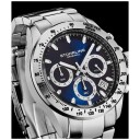 Stührling Original Herreklokke 3960.2 Aquadiver Blå/Stål Ø42 mm